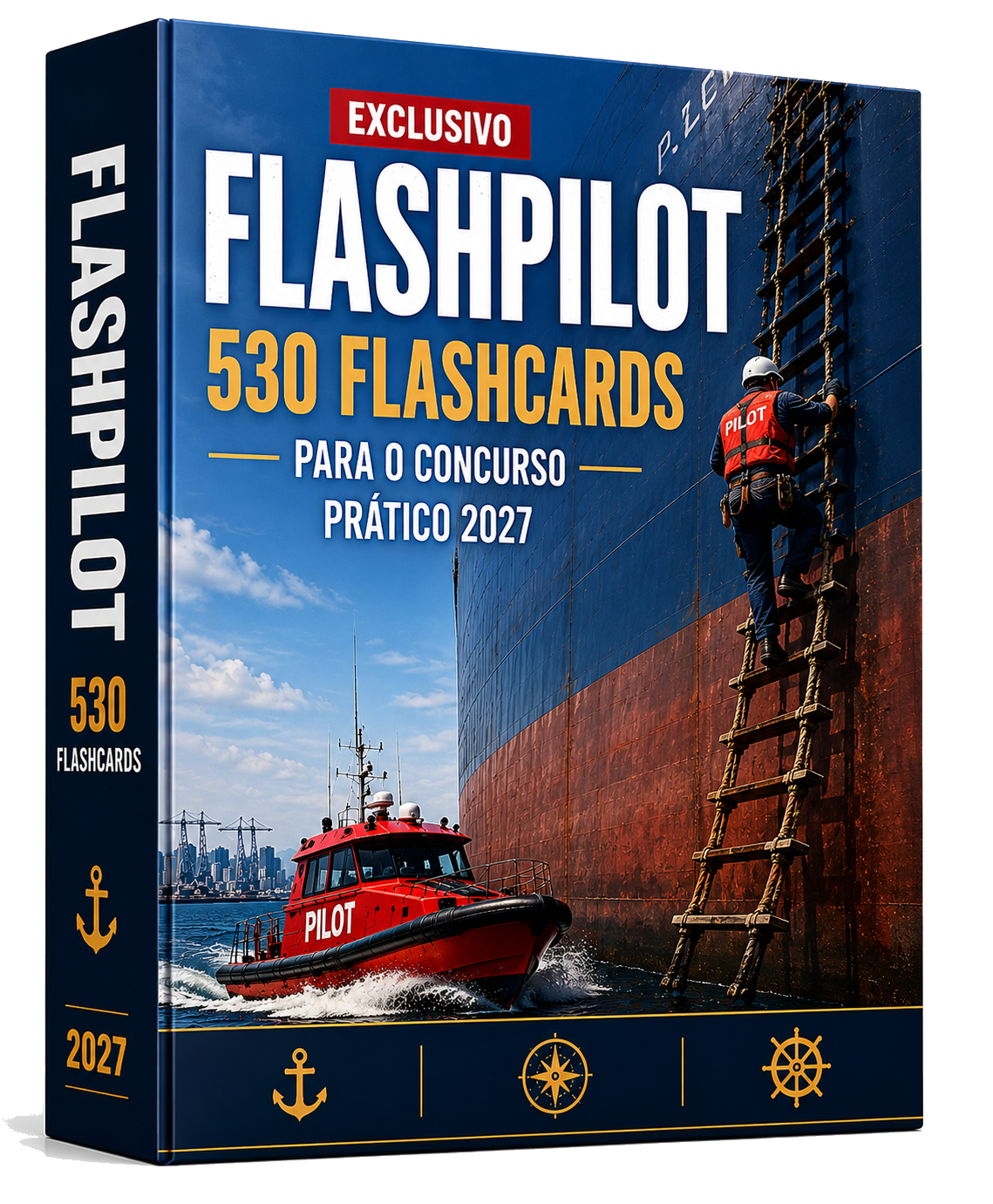 FlashPilot 2027 — mockup do produto